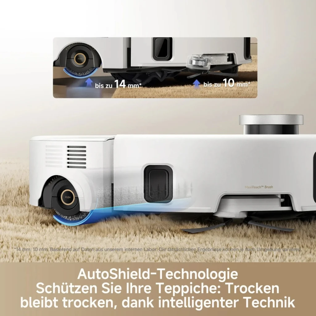 MOVA Aspirador robot Z60 Ultra Roller blanco - detalle 3