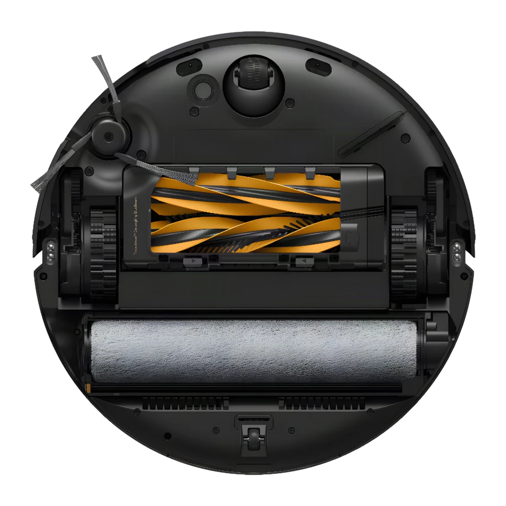 MOVA Robot aspirador y friegasuelos Z70 Ultra Roller Complete con estación de limpieza negro - detalle