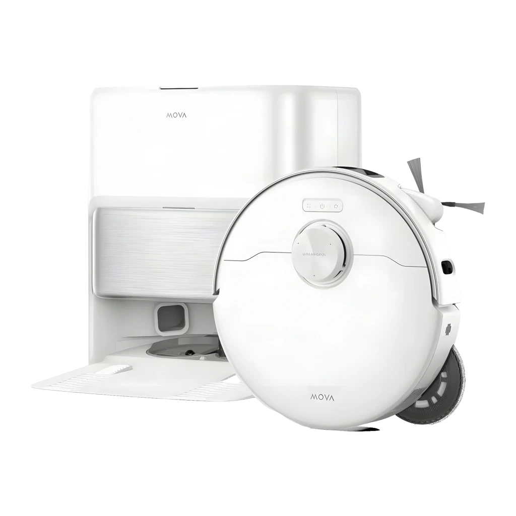 MOVA Robot aspirador y fregasuelos P70 Pro Ultra con estación de limpieza blanco - vista principal
