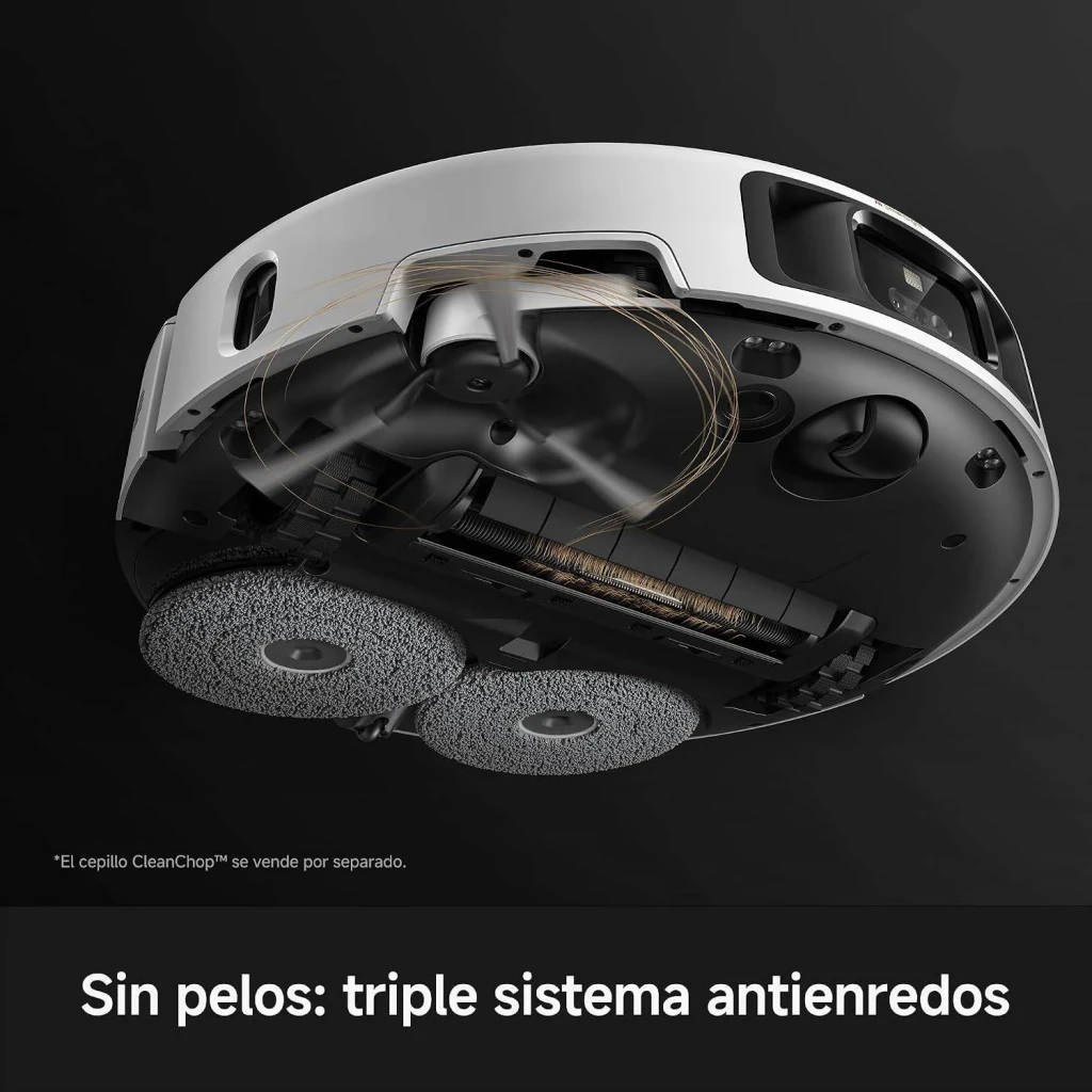 MOVA Robot aspirador y fregasuelos P70 Pro Ultra con estación de limpieza blanco - mopa elevable = Sí | el robot puede
