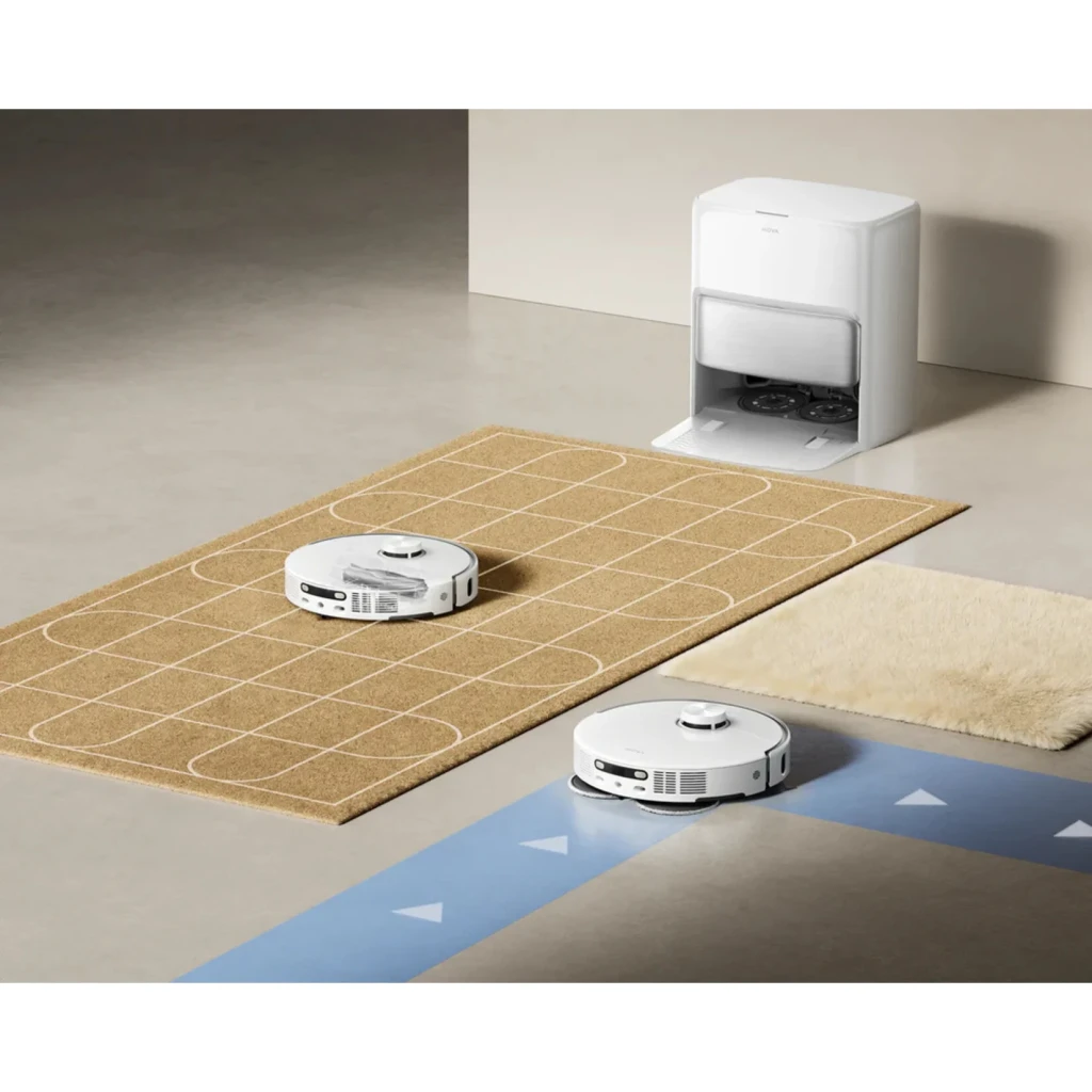MOVA Robot aspirador y fregasuelos P70 Pro Ultra con estación de limpieza blanco - batería = 5200 mAh | capacidad por encima