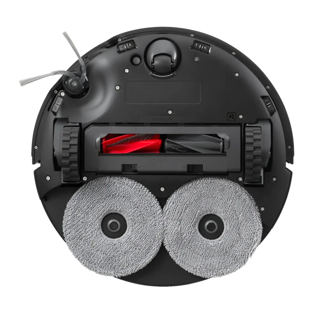 Roborock Robot aspirador Qrevo Edge 2X Negro - autonomía = 295 min y 435 m² por carga | cubre casas grandes en una