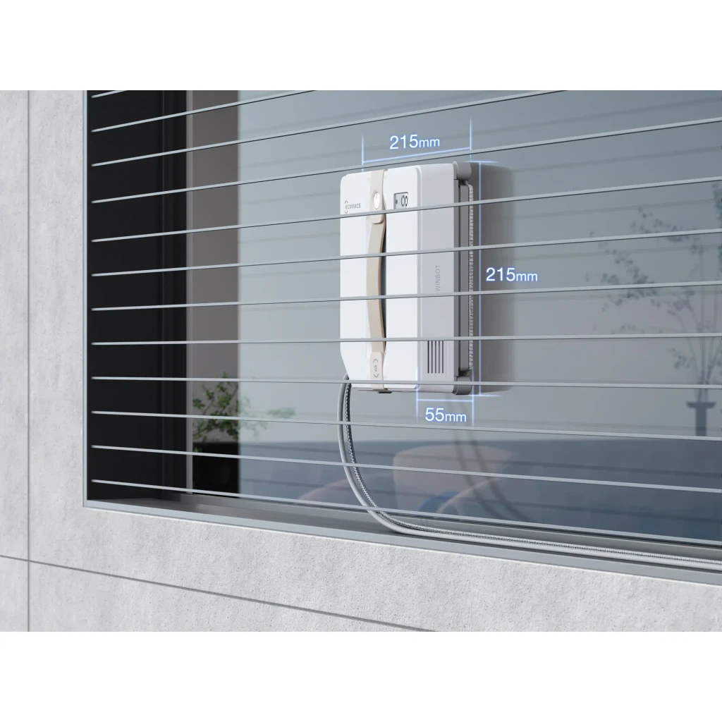 Ecovacs Robot limpiador de ventanas Winbot Mini blanco - fuente de energía = Batería (ión de litio) | funciona sin cable