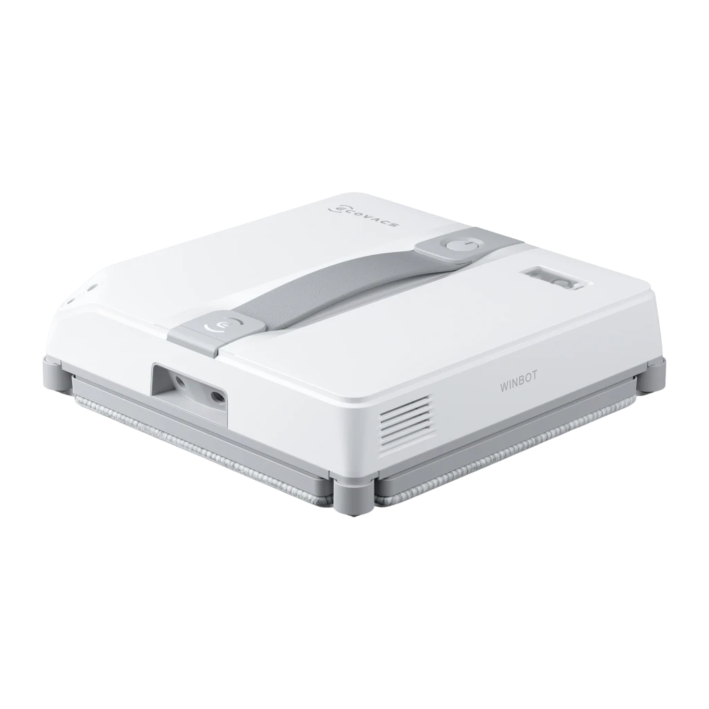 Ecovacs Robot limpiacristales Winbot Mini Gris - peso = 1,3 kg | el robot va pegado al cristal