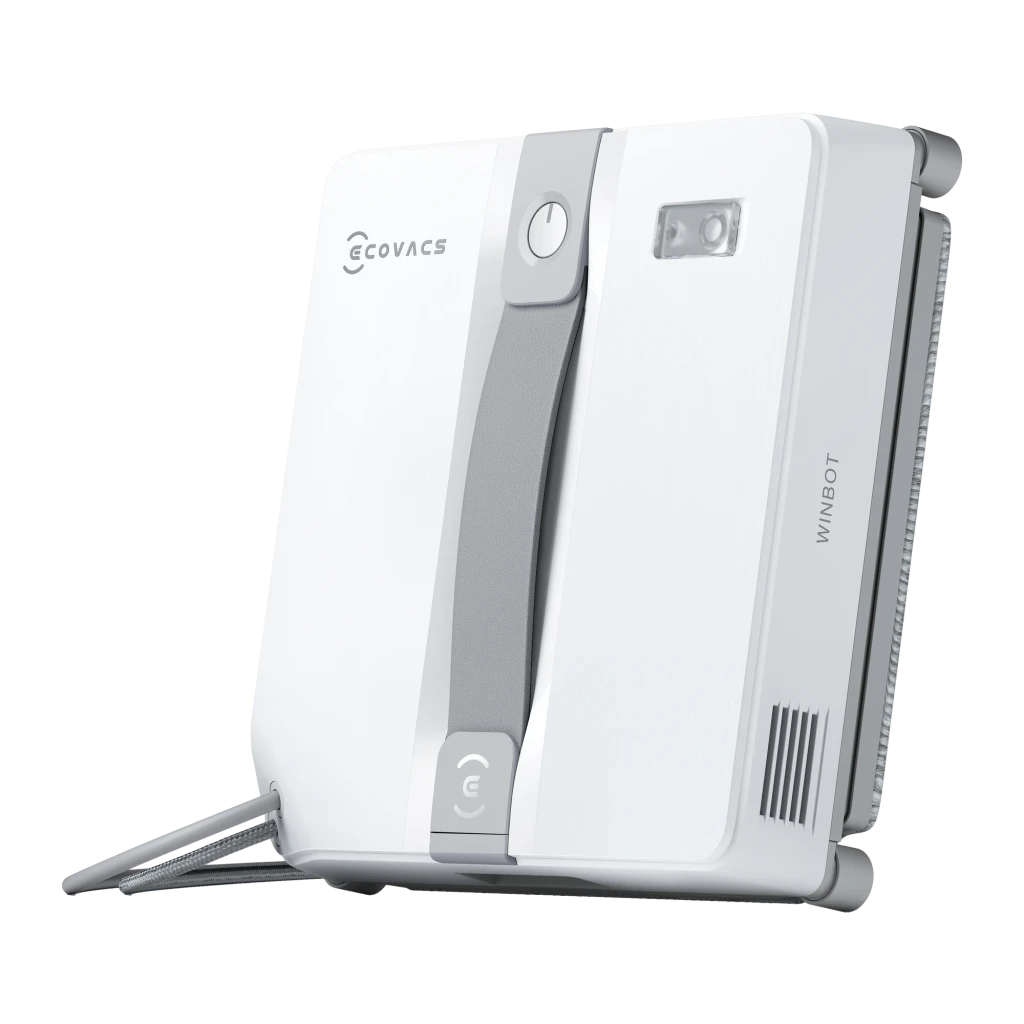 Ecovacs Robot limpiacristales Winbot Mini Gris - principio de funcionamiento = Succión | se adhiere al cristal por