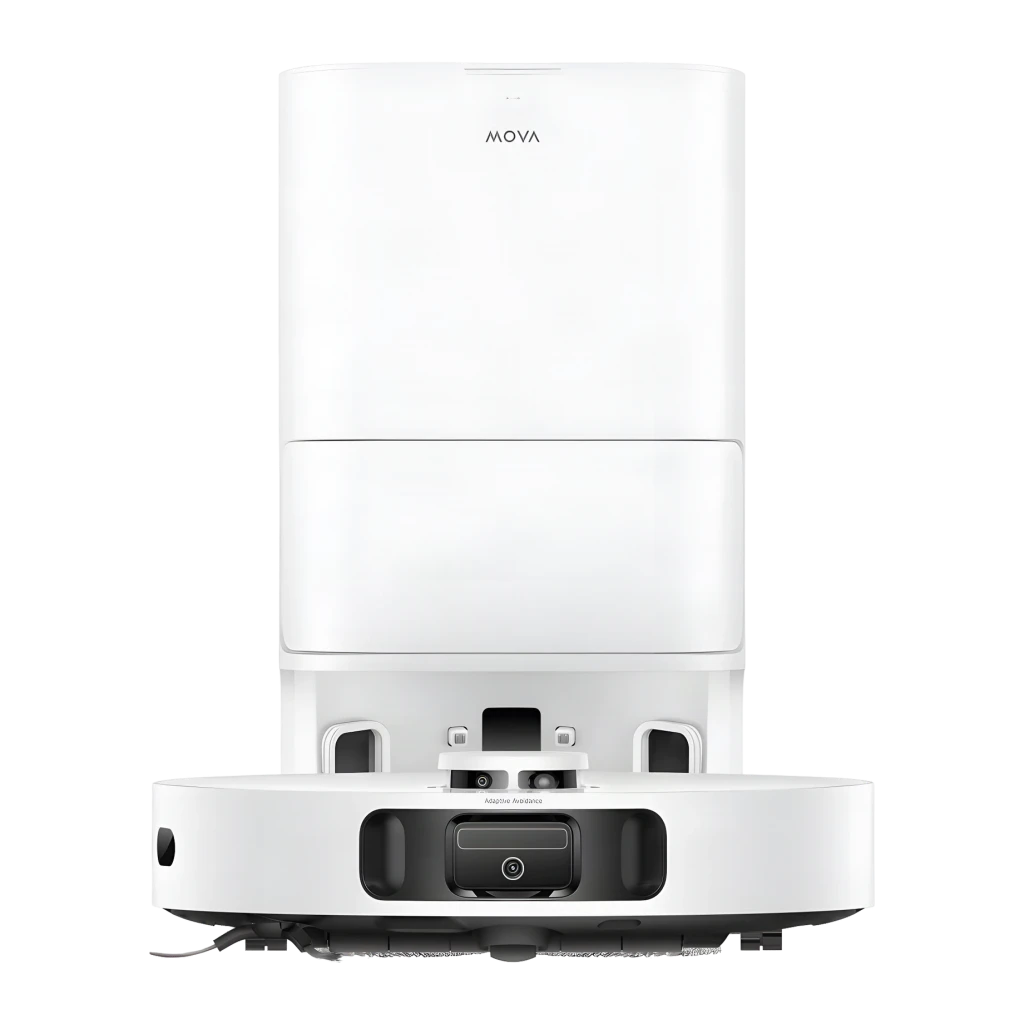 MOVA Robot aspirador y friegasuelos E40 Ultra con estación de limpieza blanc - détail 4