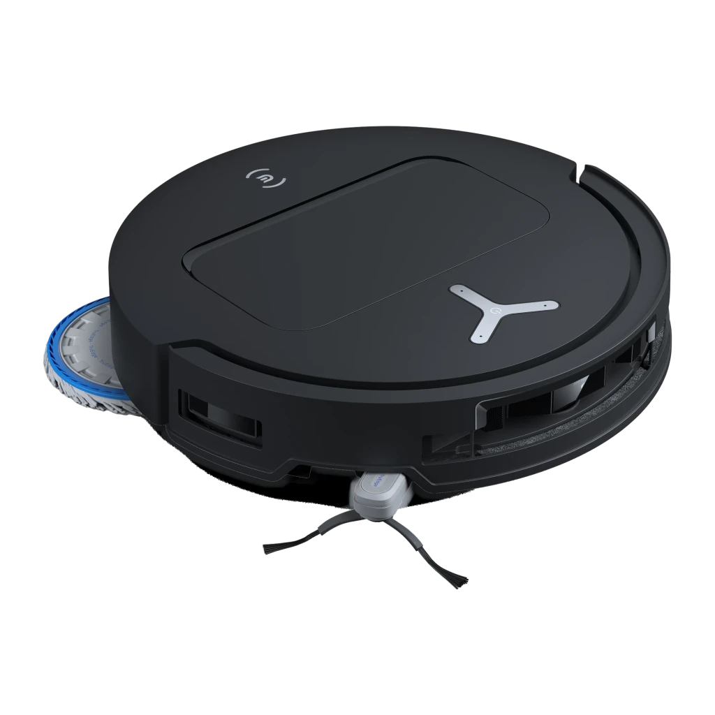 Ecovacs Robot aspirador Deebot T50 Omni Negro - fregado = Sí, depósito de agua 0,055 L | friega además de aspirar