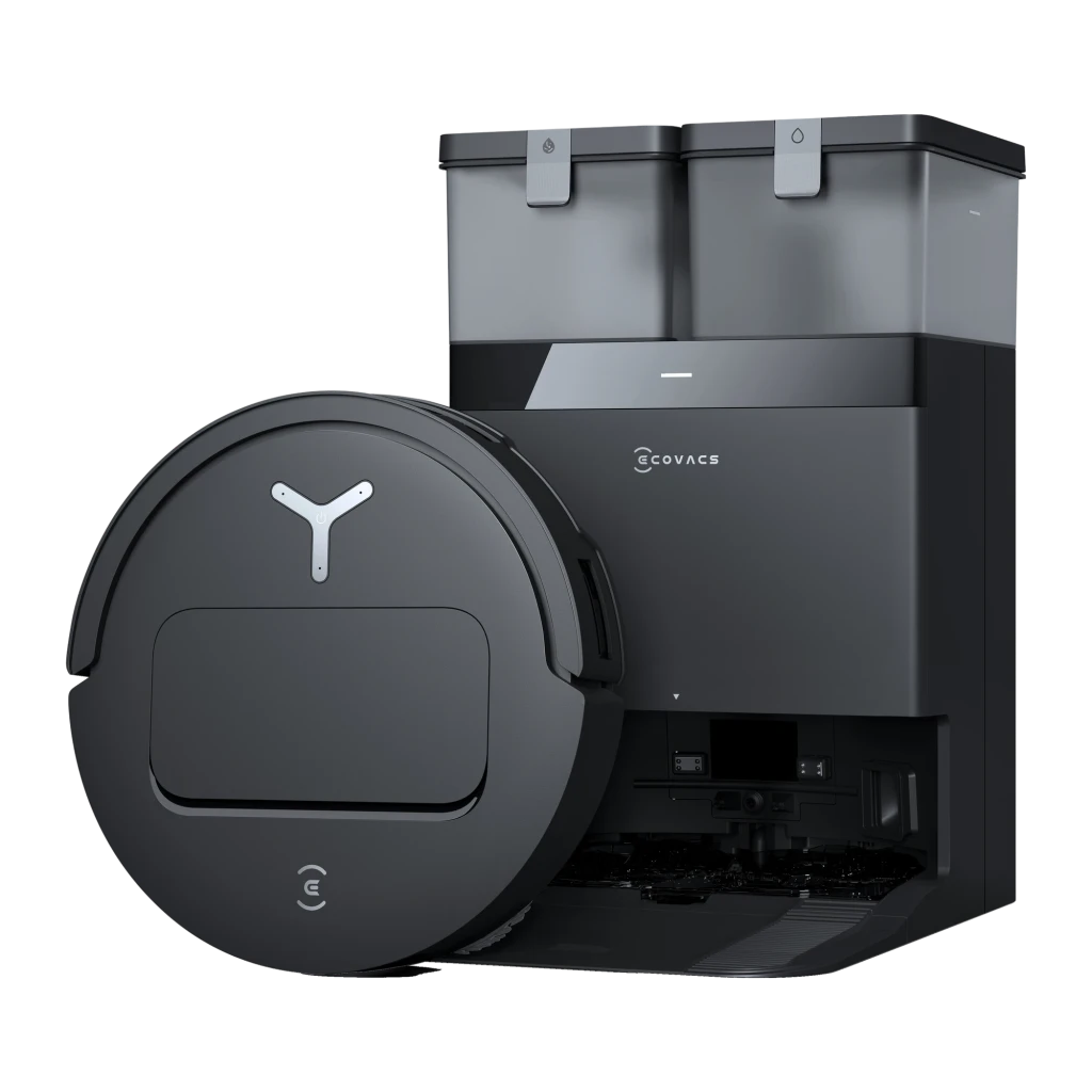 Ecovacs Robot aspirador Deebot T50 Omni Negro - potencia de succión = 15000 Pa | está en la parte alta de la categoría
