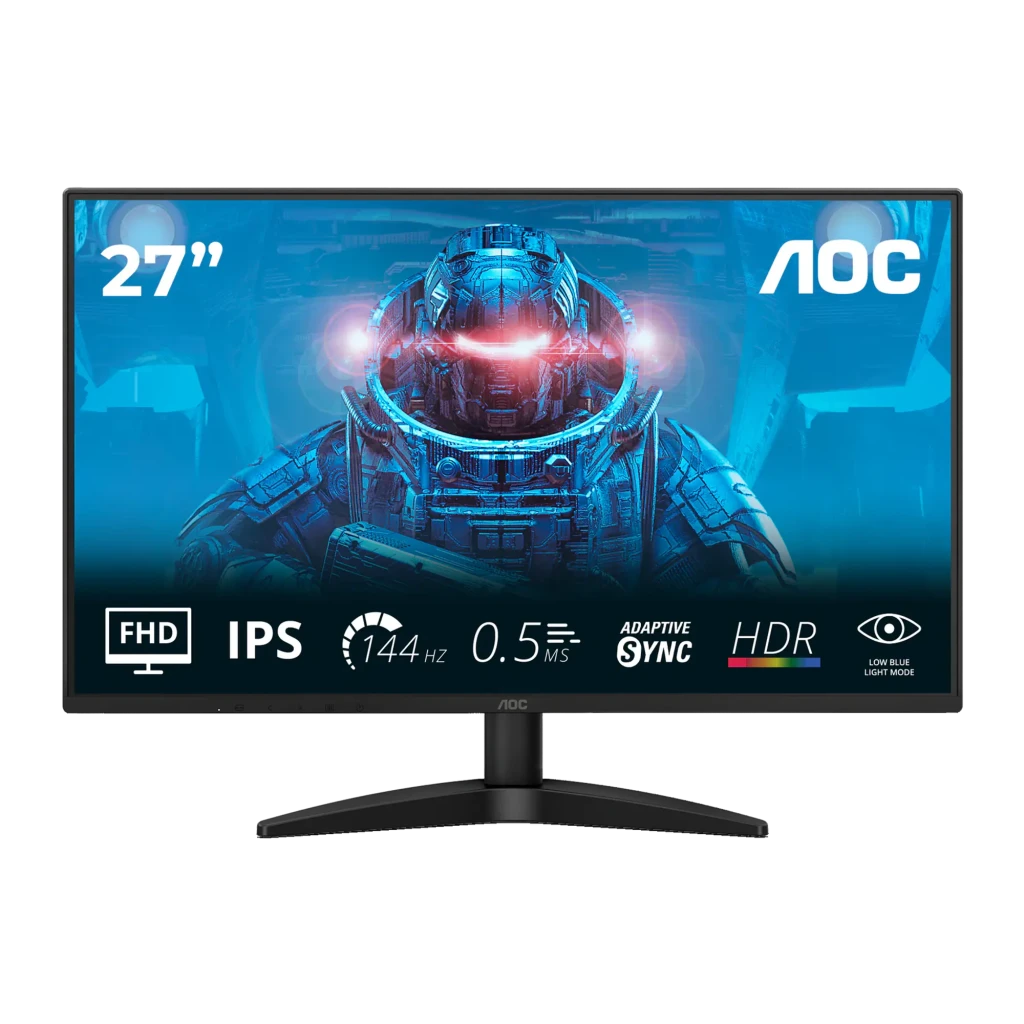 AOC Monitor 27B36X 27 pulgadas Full HD IPS 144Hz HDR10 negro - vista principal