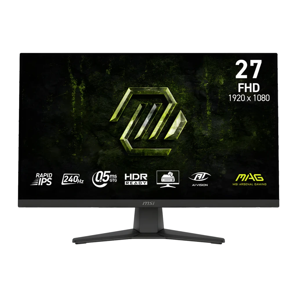 MSI Monitor MAG 274CF X24 27 noir - vue principale