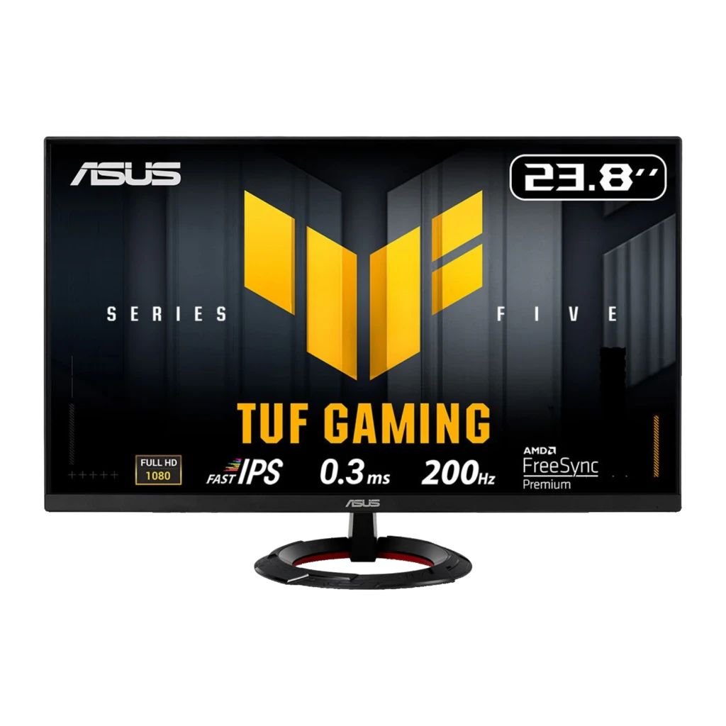 ASUS Monitor TUF Gaming VG249Q5R 23.8 pulgadas Full HD IPS 200 Hz negro - vista principal