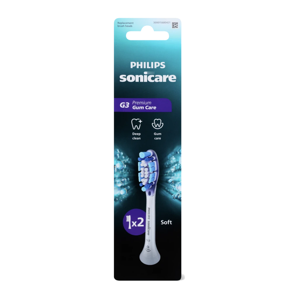 Philips Cabezal de recambio Sonicare G3 Premium Gum Care HX9052 Blanco - vista principal