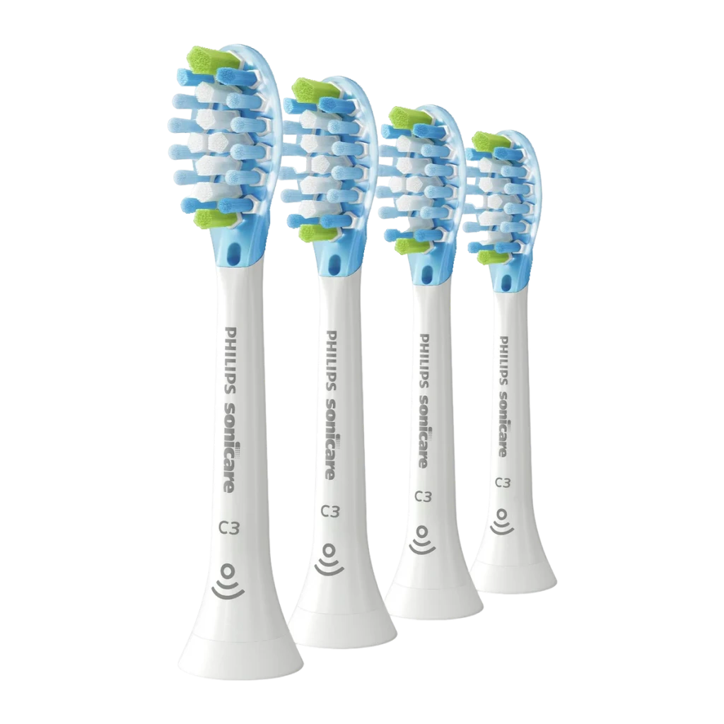 Philips Cabezales de recambio Sonicare Premium Plaque Defence HX9044/87 Blancos - vista principal