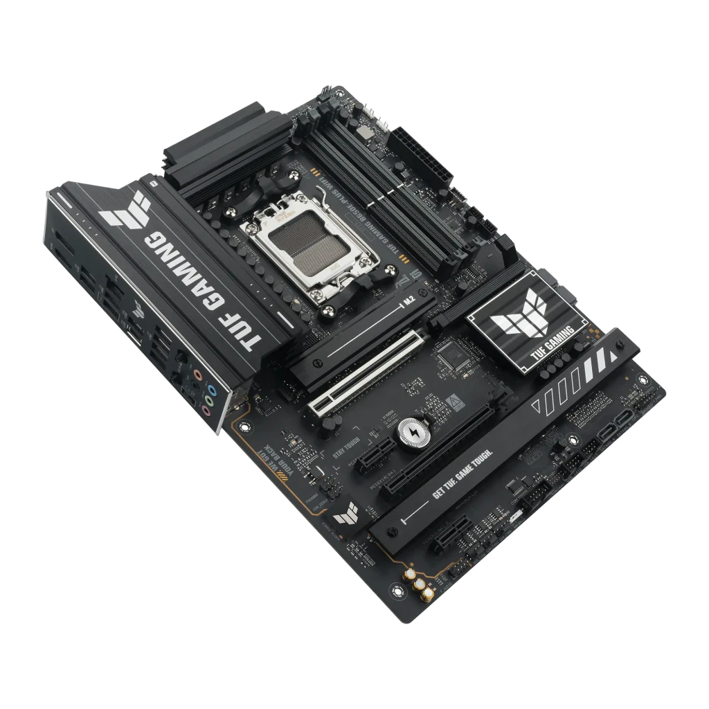 ASUS placa base tuf gaming b650e plus wifi pcie 5 0 negro - ranuras M.2 = 3 (la primera PCIe 5.0, las otras dos PCIe 4.0) + 4