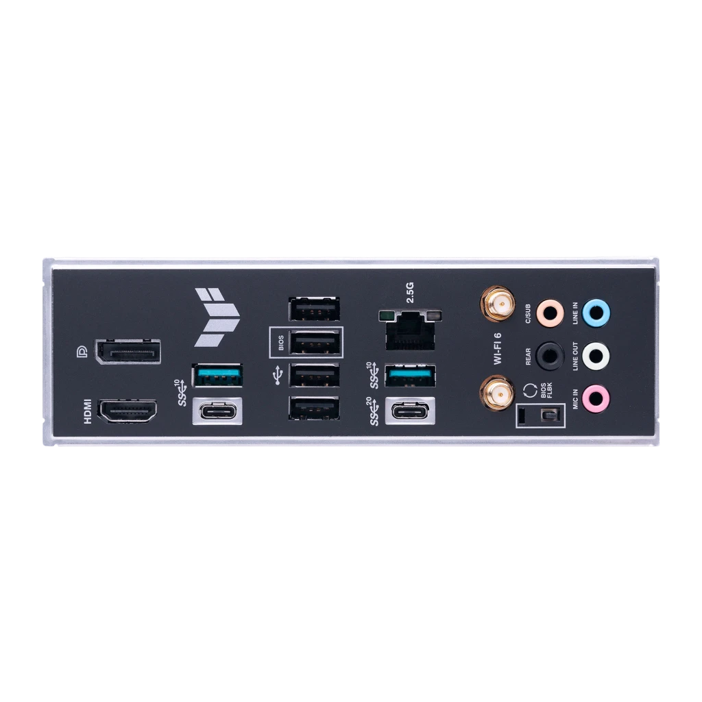 ASUS Placa base TUF Gaming B650-Plus WiFi Socket AM5 ATX preto y laranja - detalhe 3
