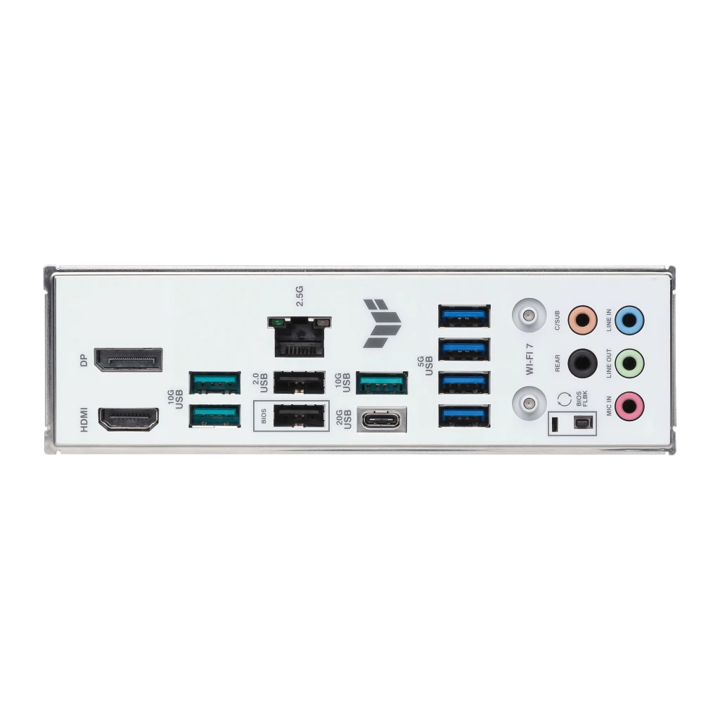 ASUS Placa base TUF Gaming B850-BTF WiFi W blanco - chipset = AMD B850, factor de forma ATX | determina qué cabe en el