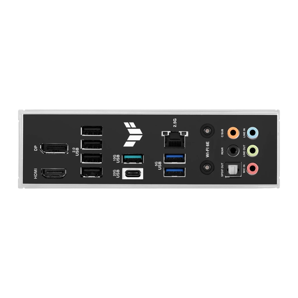 ASUS Placa base TUF Gaming B760M-Plus WiFi II negro - conectividad inalámbrica = WiFi 6E (802.11ax) + Bluetooth 5.3 + 2,5