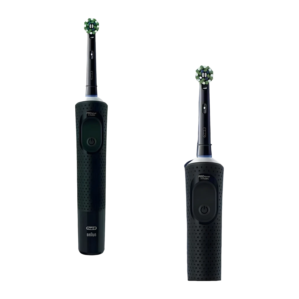 Oral-B Cepillo de dientes eléctrico Vitality Pro Negro - tipo de cepillo = Cepillo dental oscilante | la cabeza gira y pulsa