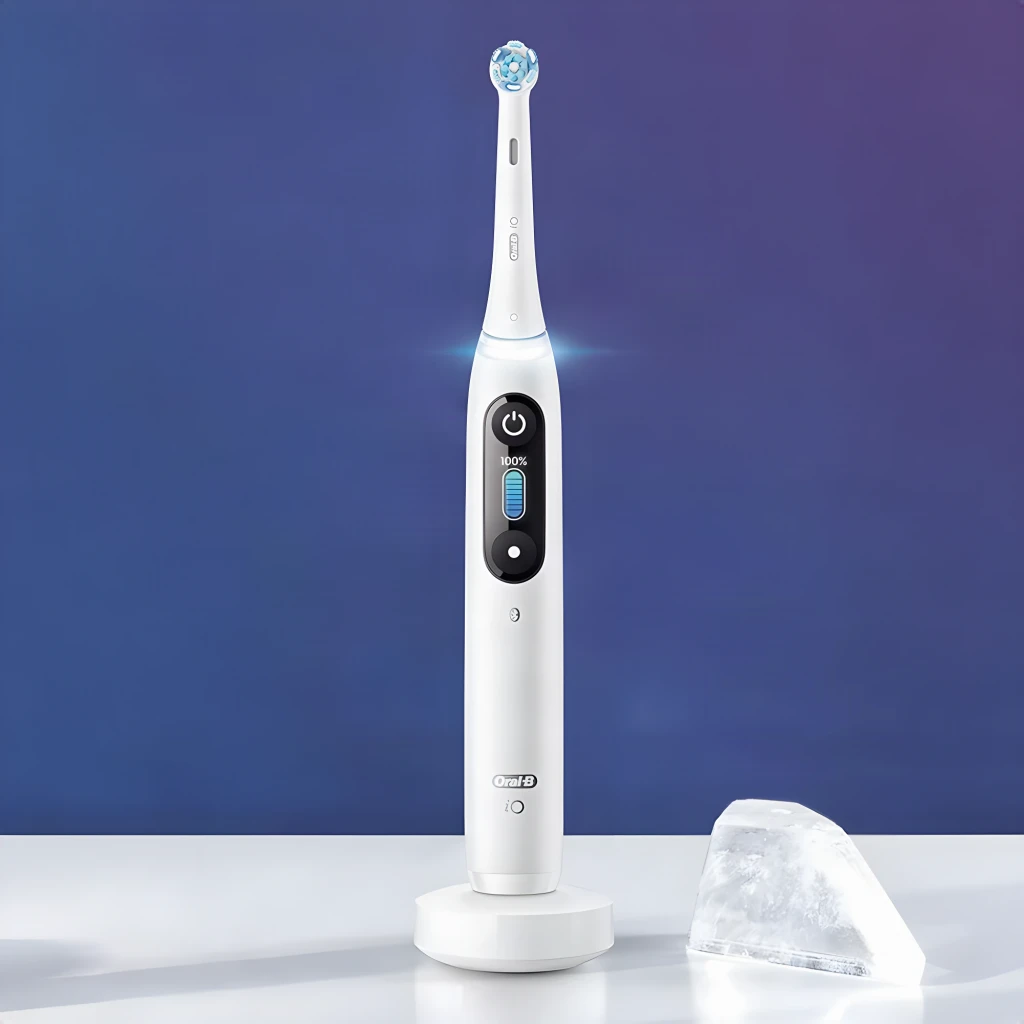 Oral-B Cepillo de dientes eléctrico iO Serie 8 Blanco - detalle