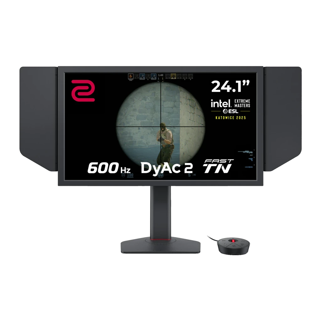 BenQ Monitor Zowie XL2586X+ 24,1 pulgadas Full HD 600 Hz preto - vista principal