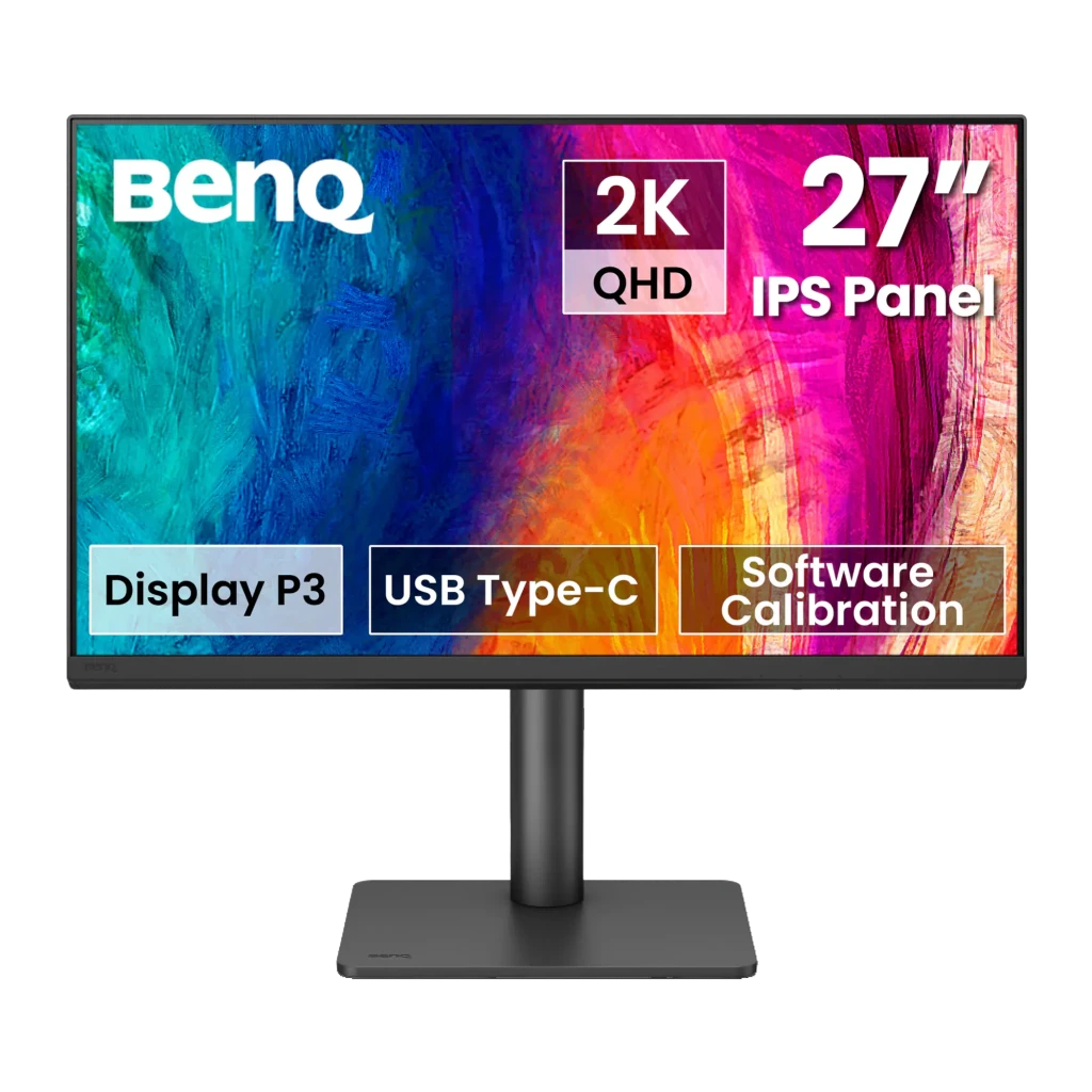 BenQ Monitor PD2706QN 27 pulgadas QHD IPS preto - vista principal