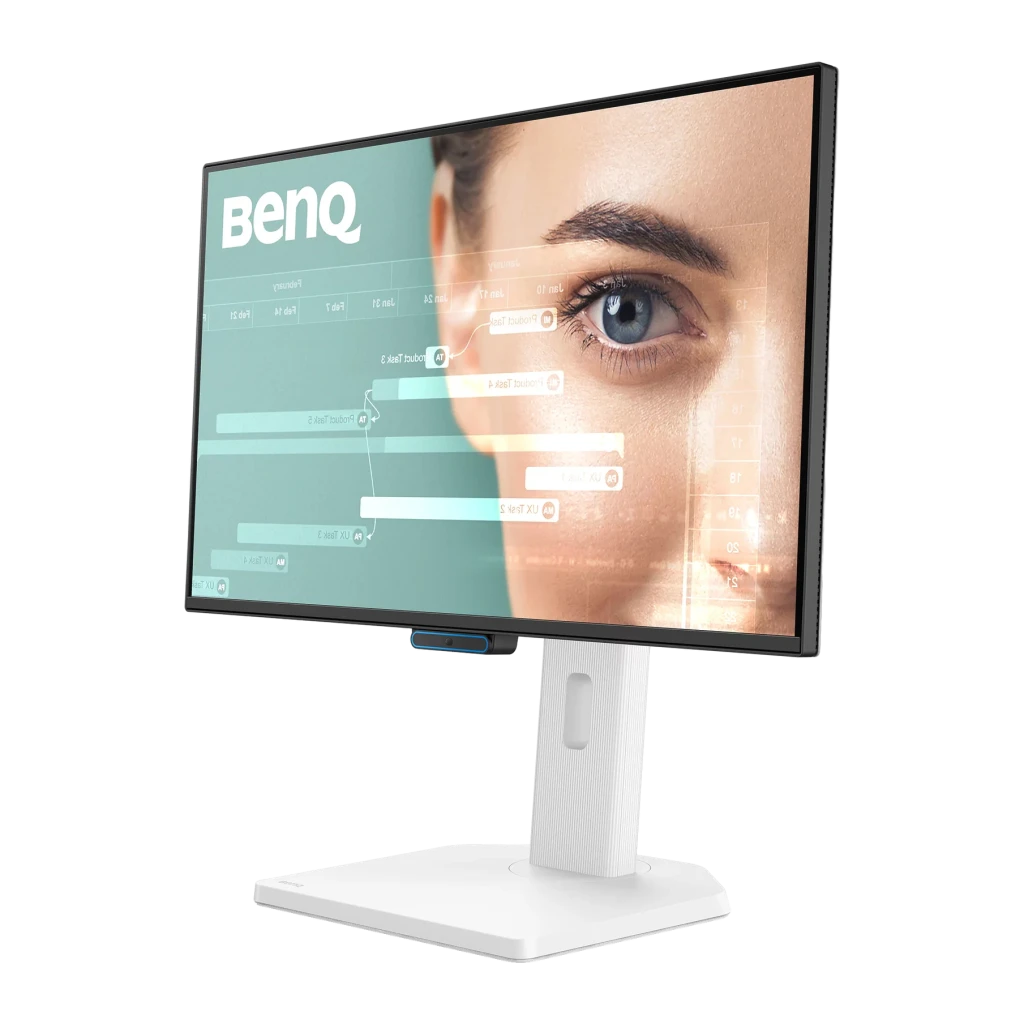 BenQ Monitor GW2490TC 24 pulgadas FHD IPS Eye-Care USB-C preto branco - detalhe