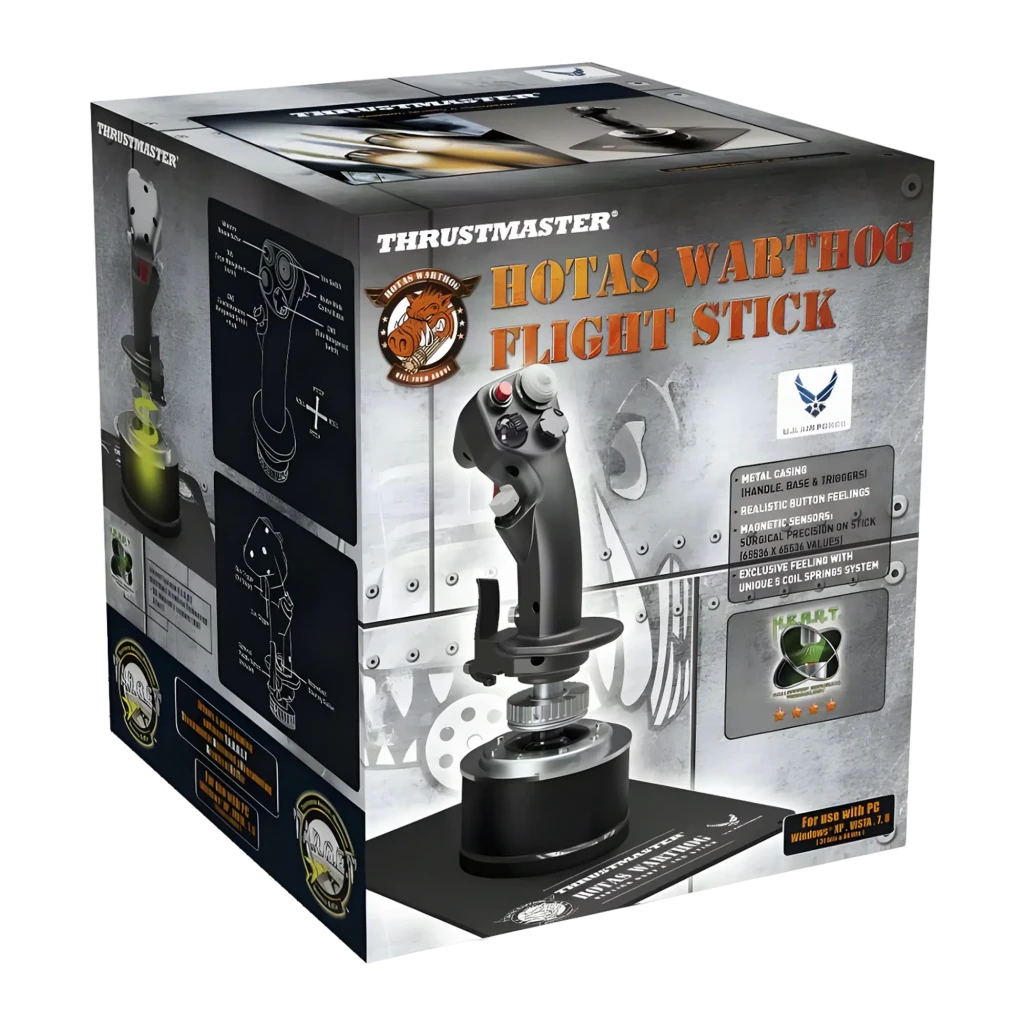 Thrustmaster Joystick HOTAS Warthog Flight Stick negro - vista principal