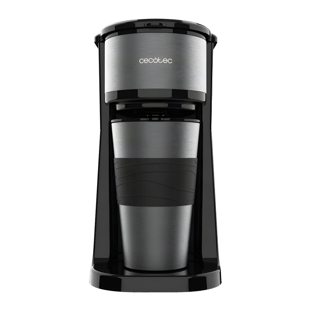 Cecotec Cafetera de filtro Coffee 66 Drop & Go noir acero inoxidable - vue principale