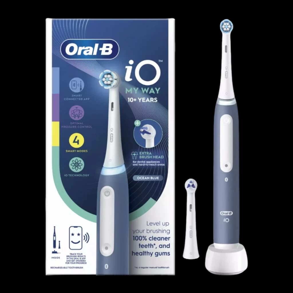 Oral-B Cepillo de dientes eléctrico iO Series 4 My Way Azul - détail