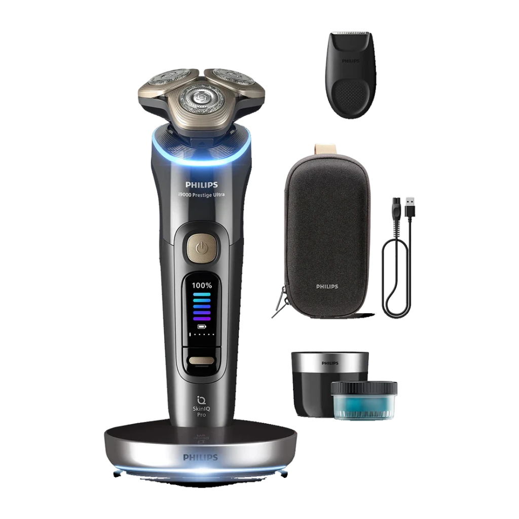 Philips Afeitadora i9000 Prestige Ultra XP9402/31 Gris - détail