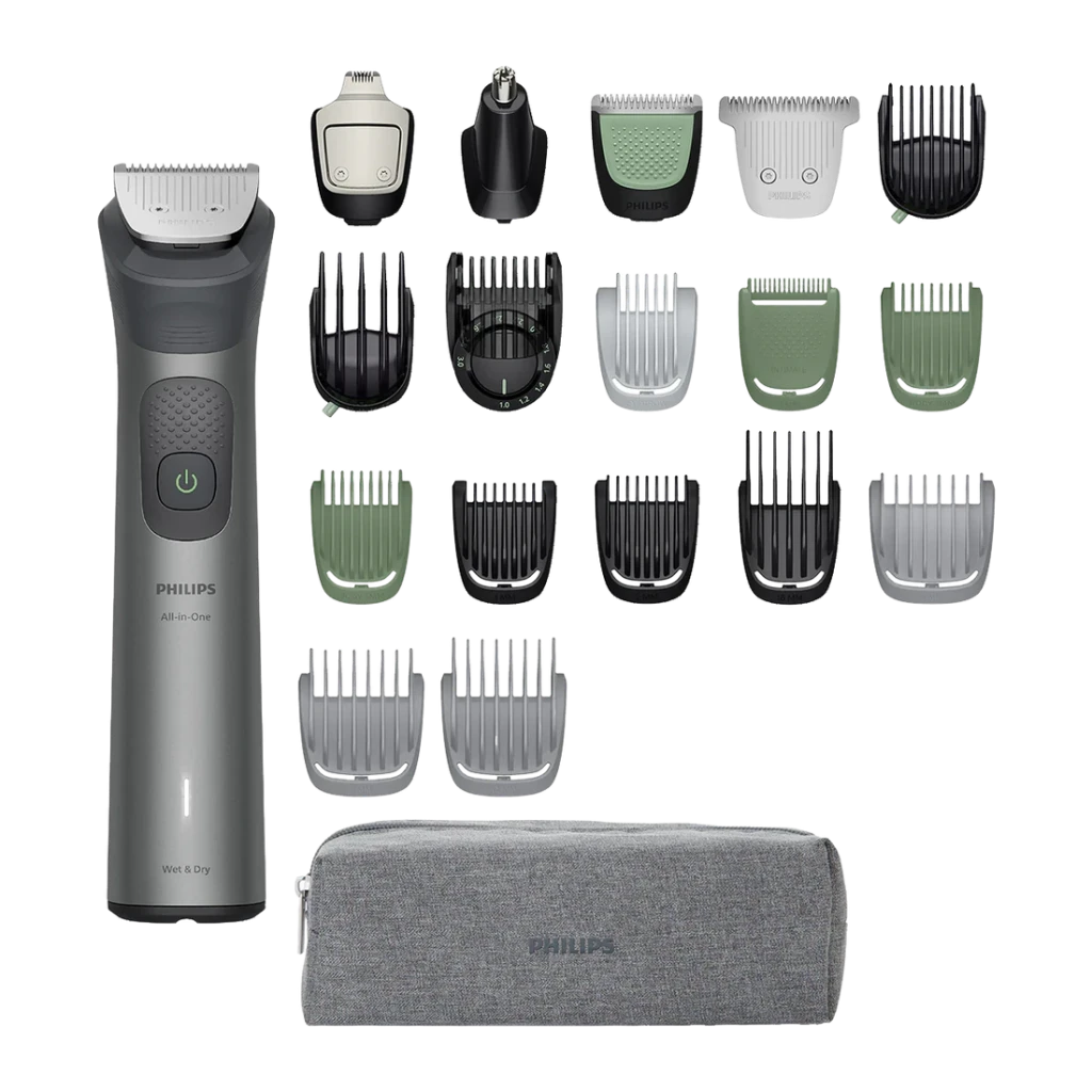 Philips Cortapelos multifunción Series 7000 MG7941/15 gris - número de accesorios incluidos = 17 herramientas (peines para
