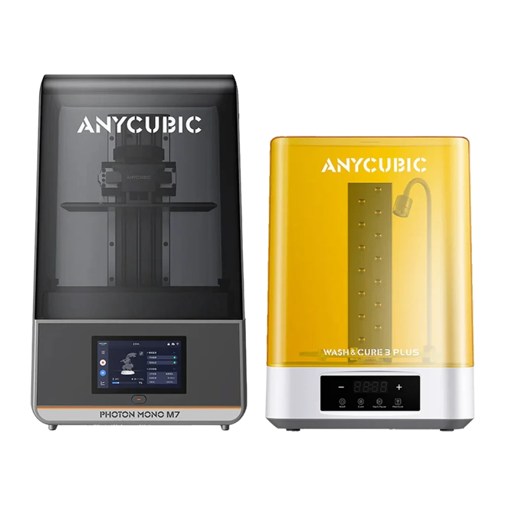 Anycubic Impresora 3D de resina Photon Mono M7 preto - detalhe 4