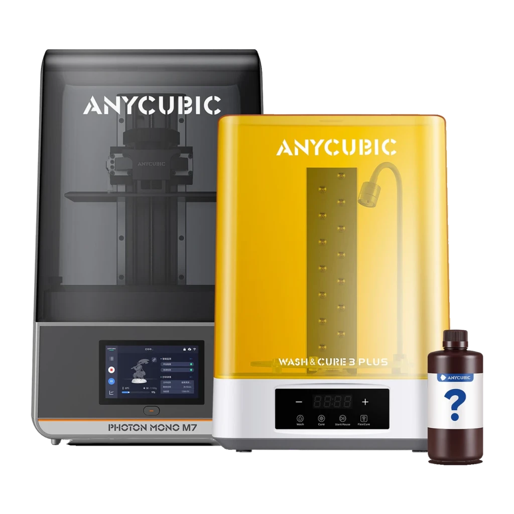 Anycubic Impresora 3D de resina Photon Mono M7 preto - detalhe 5