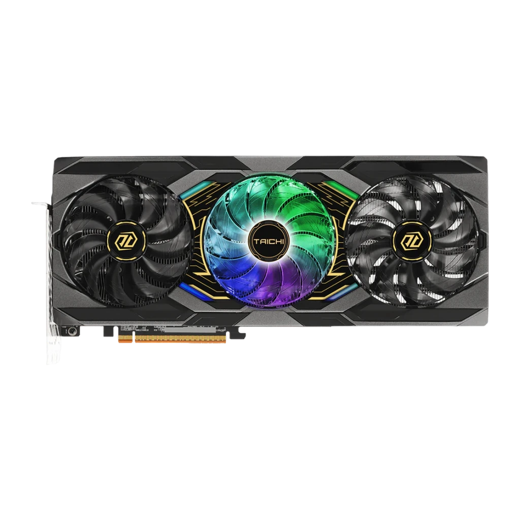 ASRock Tarjeta Gráfica Radeon RX 9070 XT Taichi OC 16 GB negro - procesador gráfico = Radeon RX 9070 XT con 4096 stream