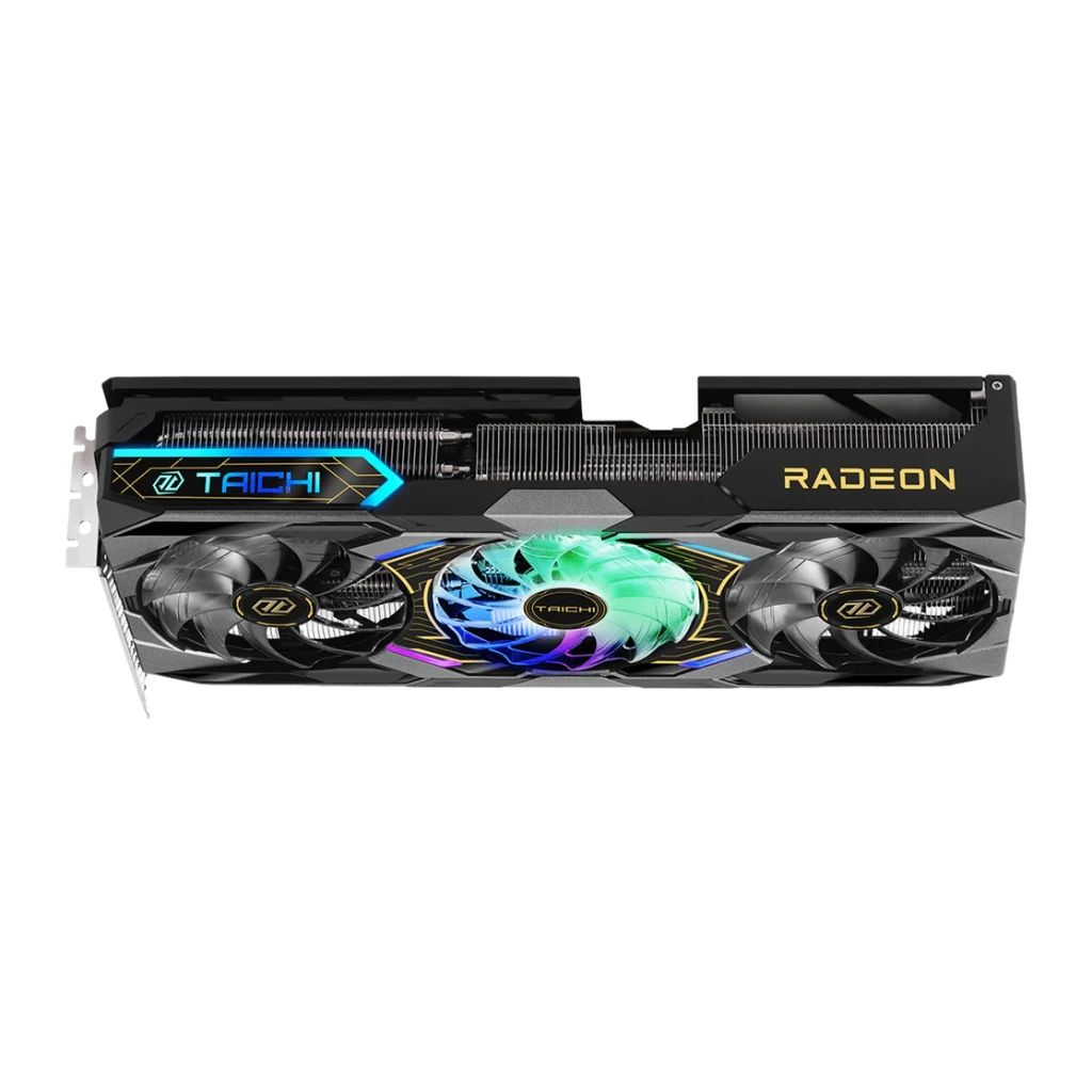 ASRock Tarjeta Gráfica Radeon RX 9070 XT Taichi OC 16 GB negro - alimentación requerida = conector 1x 16-pin y fuente mínima