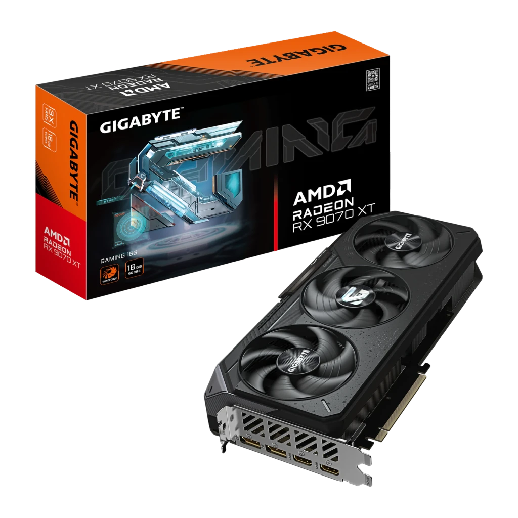 Gigabyte Radeon RX 9070 XT Gaming 16GB GDDR6