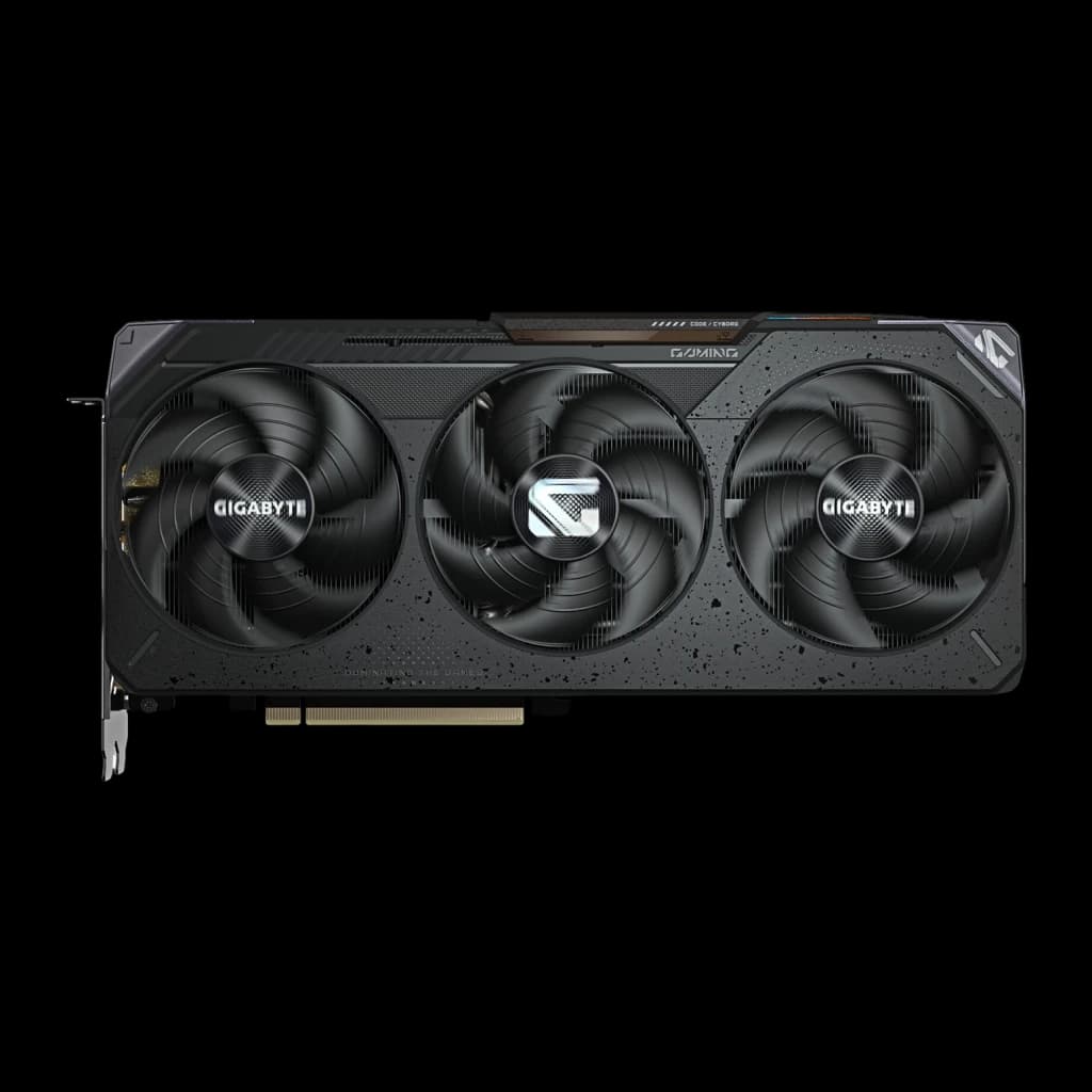 Gigabyte Tarjeta gráfica Radeon RX 9070 XT Gaming 16 GB GDDR6 negro - procesador gráfico = Radeon RX 9070 XT con 4096 stream