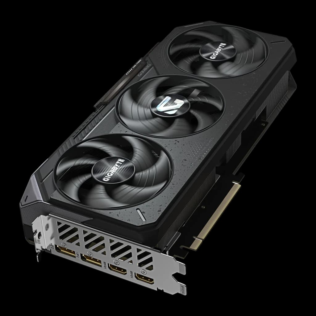 Gigabyte Tarjeta gráfica Radeon RX 9070 XT Gaming 16 GB GDDR6 negro - fuente de alimentación mínima = 850 W con 3 conectores