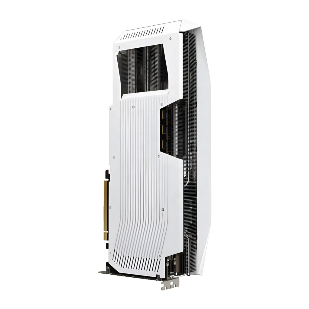 XFX Tarjeta Gráfica Radeon RX 9070 XT Mercury OC RGB 16gb branco - detalhe 5