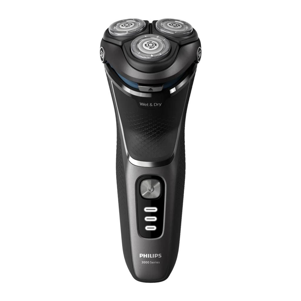 Philips Afeitadora Series 3000 S3343/13 negro, cromo - uso en mojado y seco = Sí, lavable | puedes afeitar con gel o espuma
