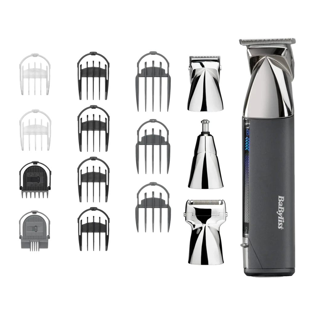 BaByliss Cortapelos Super-X Metal MT996E plateado gris - vista principal - Ítem7