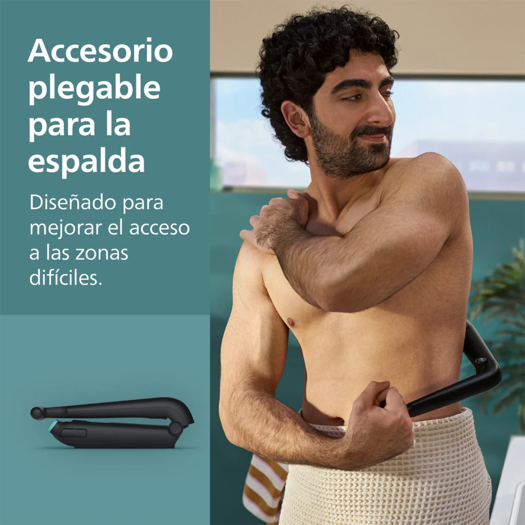Philips Afeitadora corporal BG5475/15 Series 5000 Azul/Negro - detalhe 3