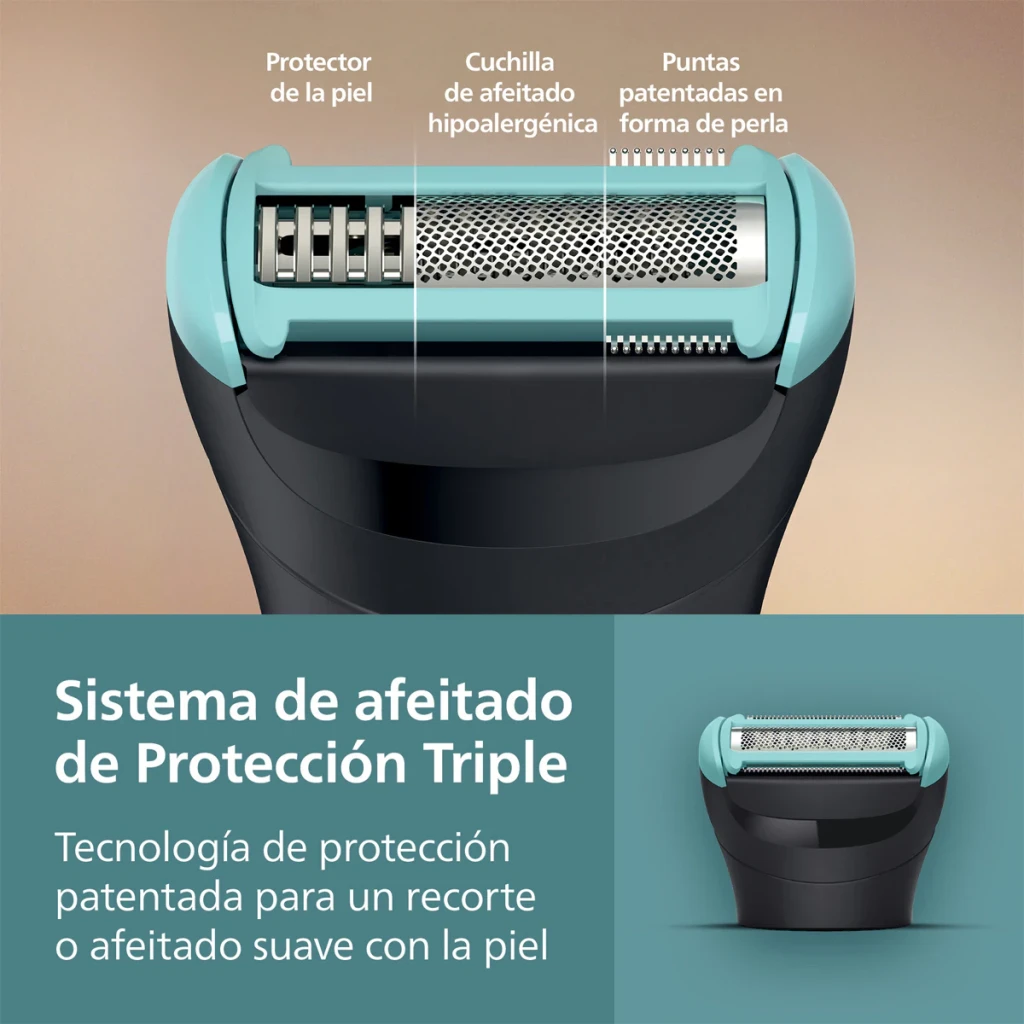 Philips Afeitadora corporal BG5475/15 Series 5000 Azul/Negro - detalhe 4