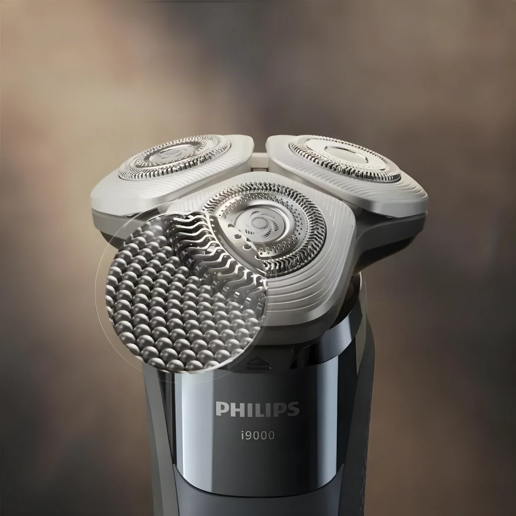 Philips Afeitadora eléctrica X9002/10 i9000 Wet & Dry con SkinIQ gris pizarra oscuro - recortadora de precisión incorporada =