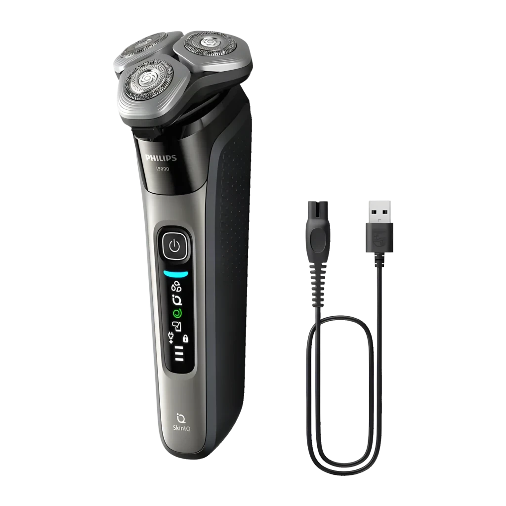 Philips Afeitadora eléctrica X9002/10 i9000 Wet & Dry con SkinIQ gris pizarra oscuro - uso en mojado y seco (Wet & Dry) +