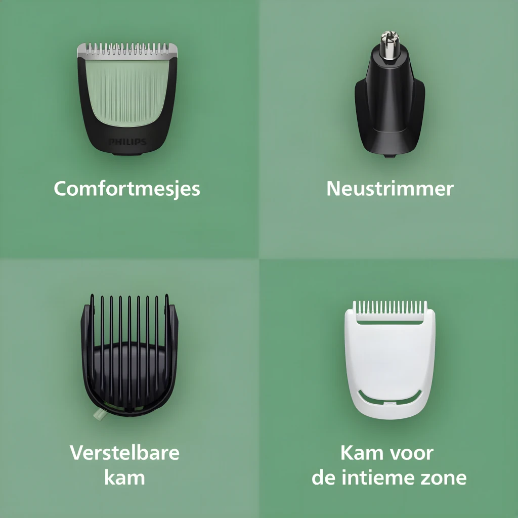 Philips Recortadora All-in-One Trimmer Series 3000 MG3945/15 negro - detalle 2