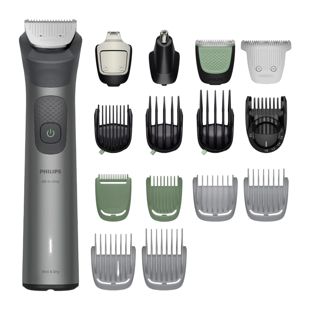 Philips Recortador Multifunción All-in-One Trimmer 7000 Series MG7951/15 17 en 1 cinzento - vista principal