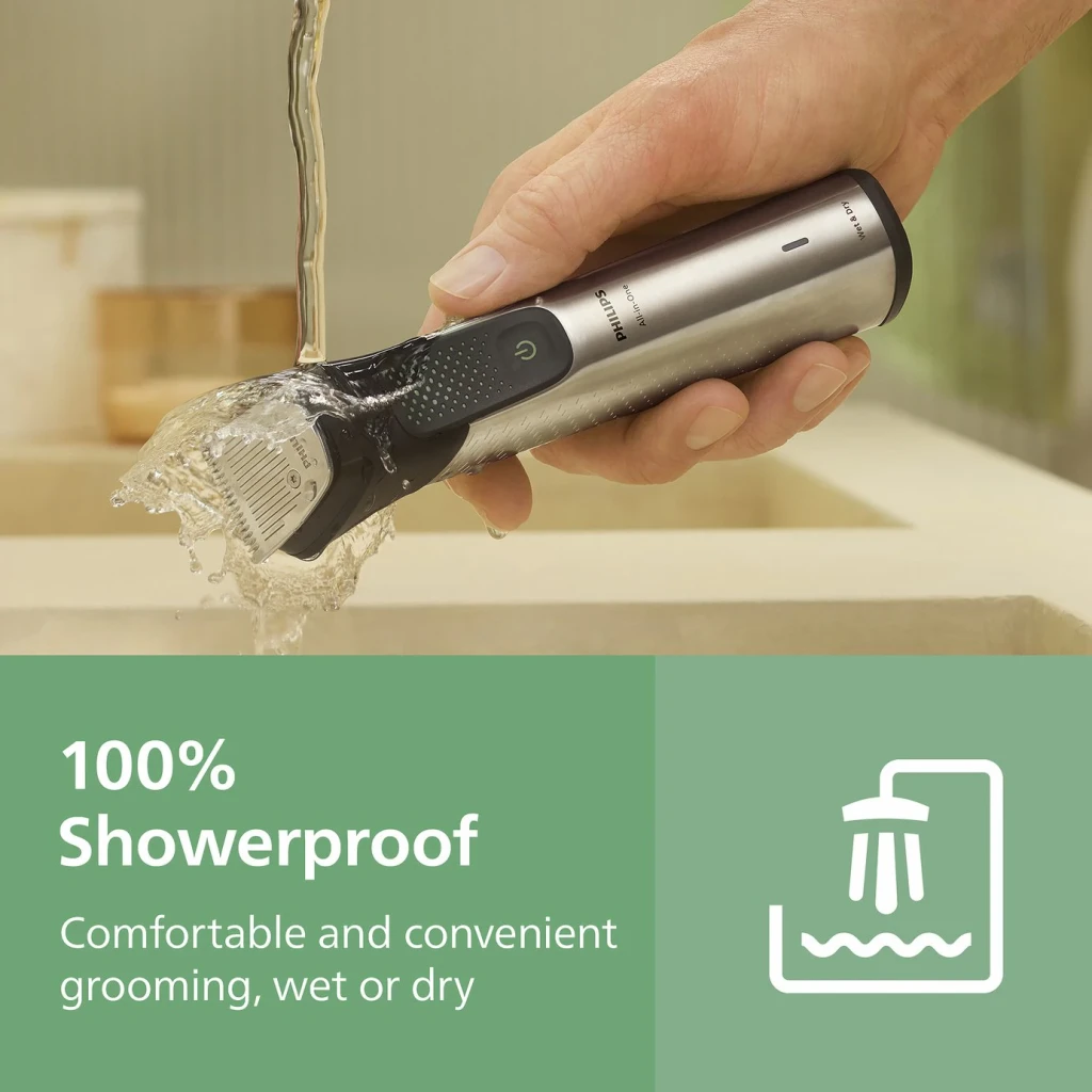 Philips Cortapelos multifunción All-in-One Trimmer Series 9000 MG9557/15 plata - detalle 2