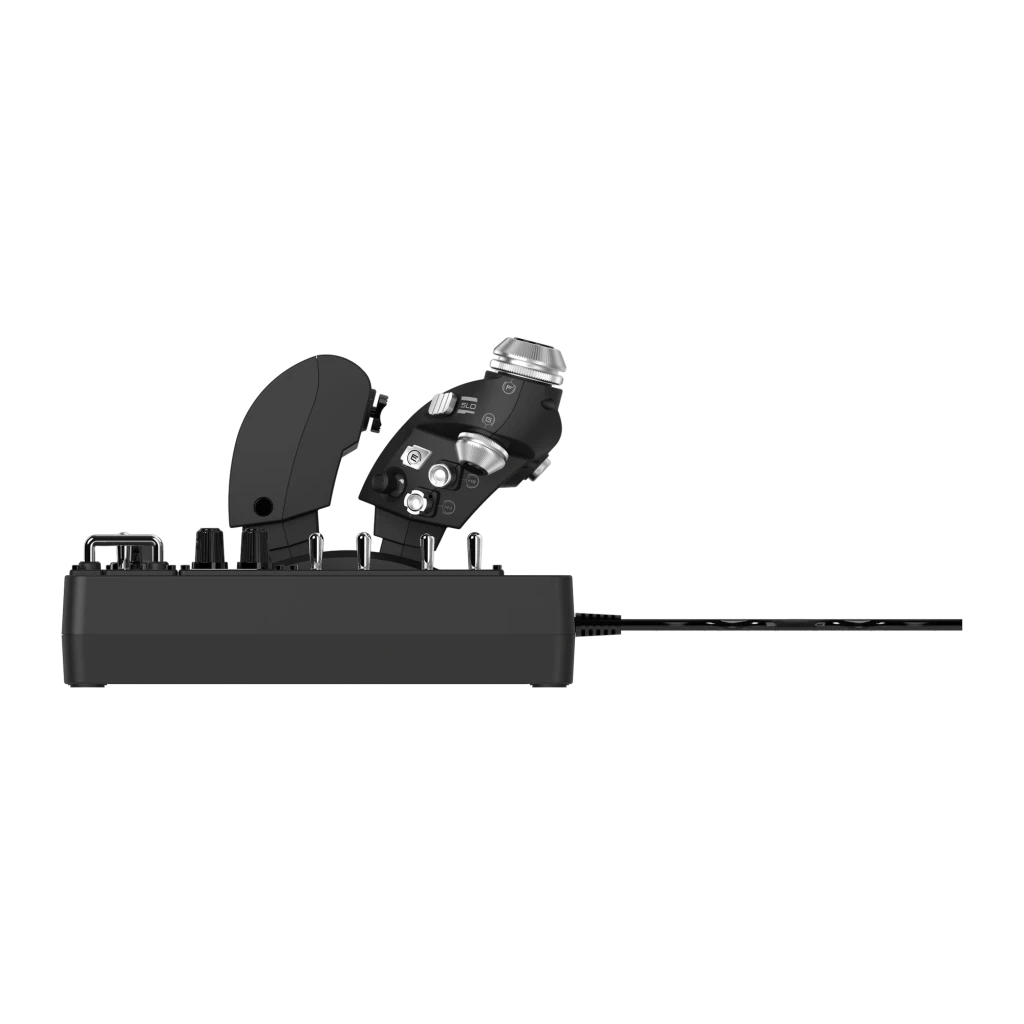 Logitech Joystick Pro Flight X56 Rhino HOTAS negro - detalle 3