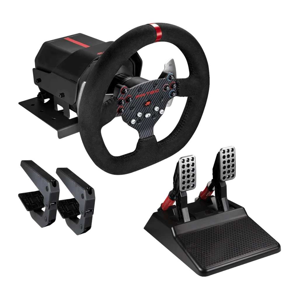 FR-TEC fr tec fr force racing wheel volante multiplataforma negro, rojo - vista principal